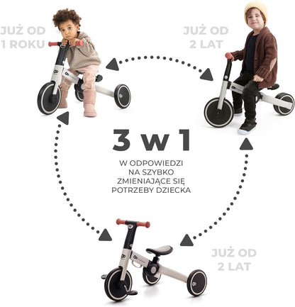KINDERKRAFT 4TRIKE Dreirad 3in1 12 Monate+
