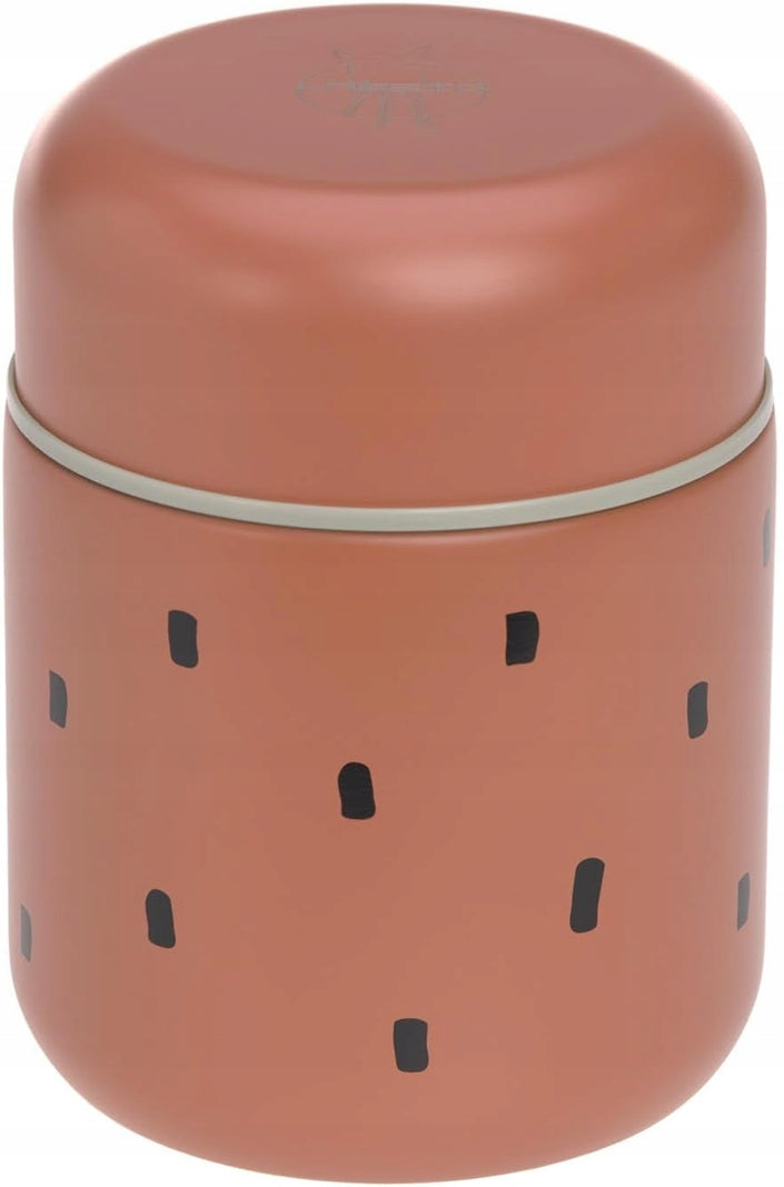 LASSIG Food Jar Happy Prints ESSENSTERMOS aus Edelstahl 350 ml