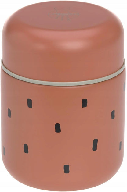 LASSIG Food Jar Happy Prints ESSENSTERMOS aus Edelstahl 350 ml