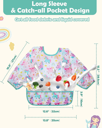 LICTIN Lätzchen mit Auffangschale 6-24 m x3