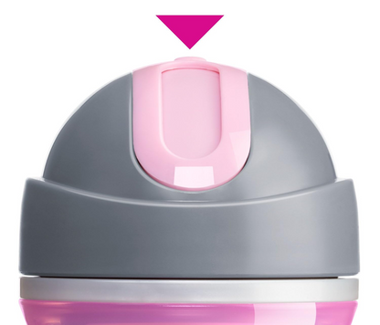 CHICCO Sport Cup Trinkbecher mit Strohhalm 266 ml 14 m+