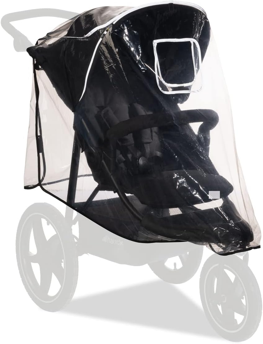 HAUCK Regenschutzfolie für 3-Rad-Kinderwagen UNIVERSAL