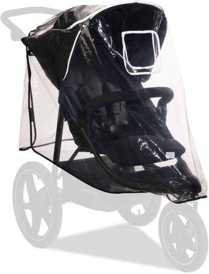 HAUCK Regenschutzfolie für 3-Rad-Kinderwagen UNIVERSAL