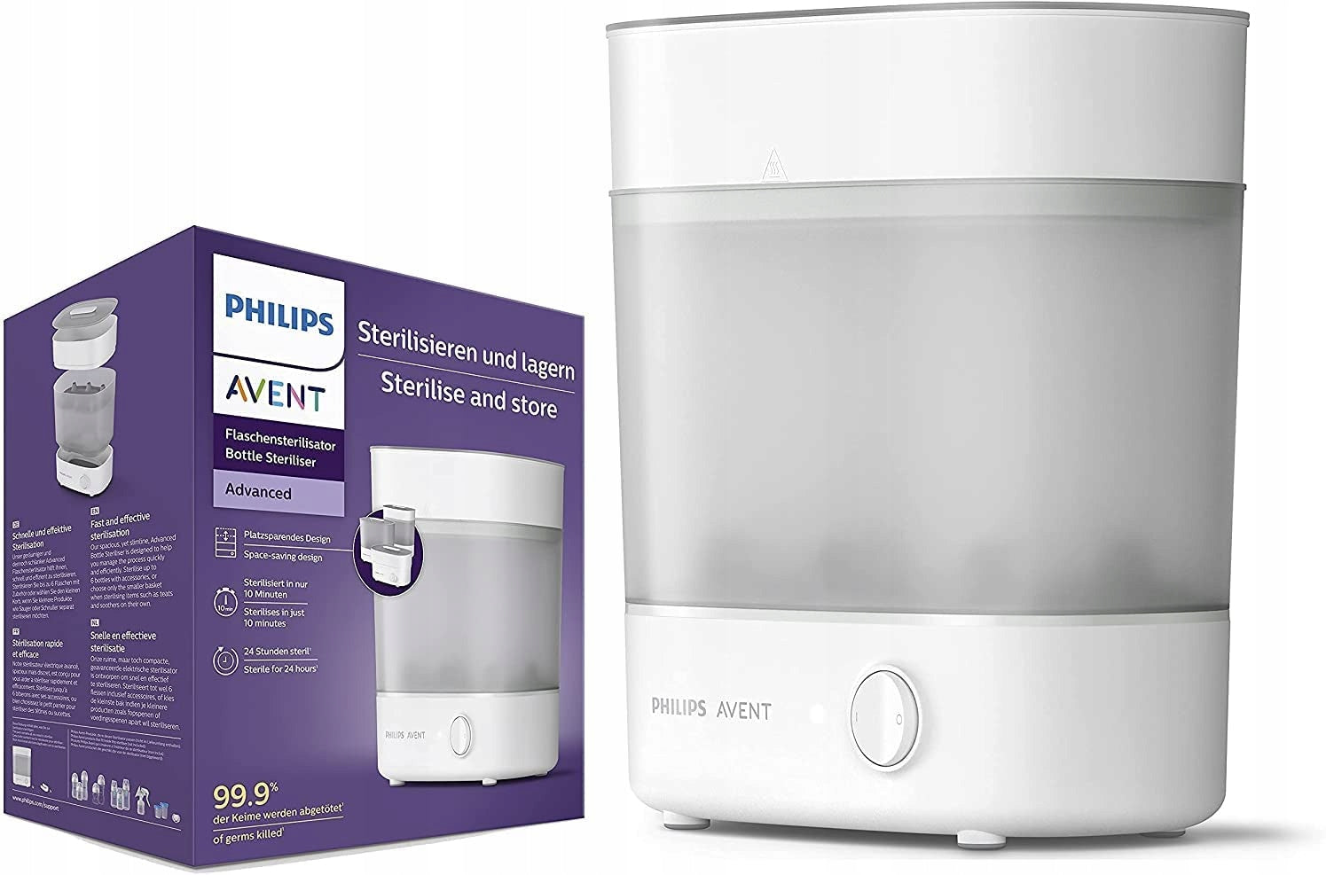 PHILIPS AVENT elektryczny sterylizator parowy U
