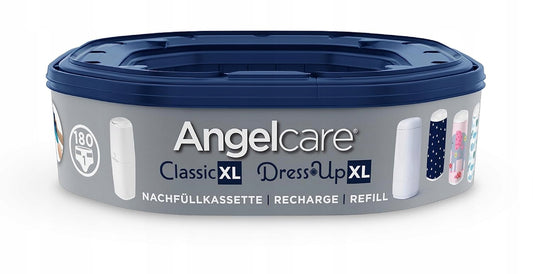 ANGELCARE Classic XL coș pentru scutece uzate + rezerve Dress Up