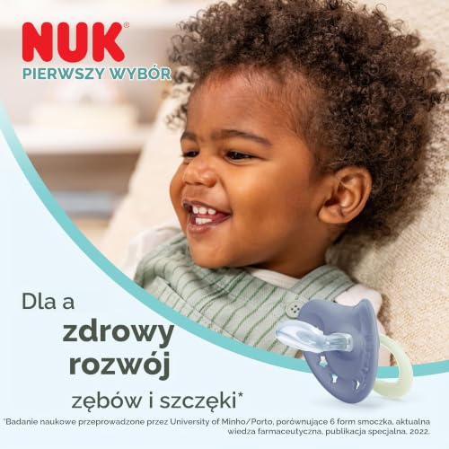 NUK First Choice Classic Beruhigungsschnuller 0-6m x2