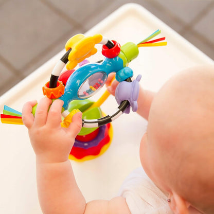 PLAYGRO Spielzeug mit Rassel und Saugnapf für Hochstuhl Tisch 19,5 cm