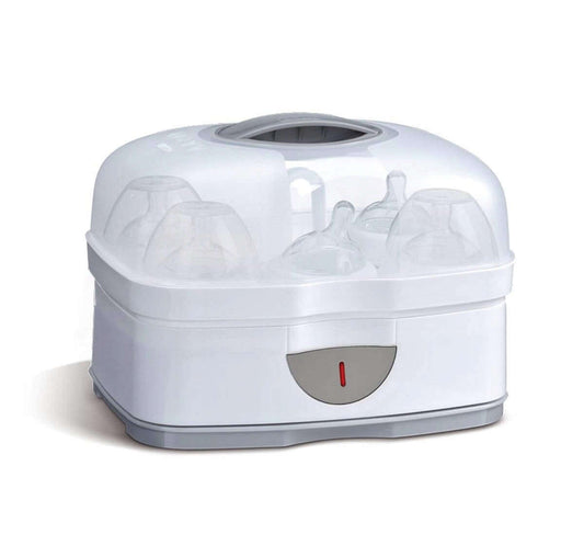 CHICCO Steril Natural 2w1 STERYLIZATOR PAROWY 1 biały elektryczny sterylizator do butelek i smoczków