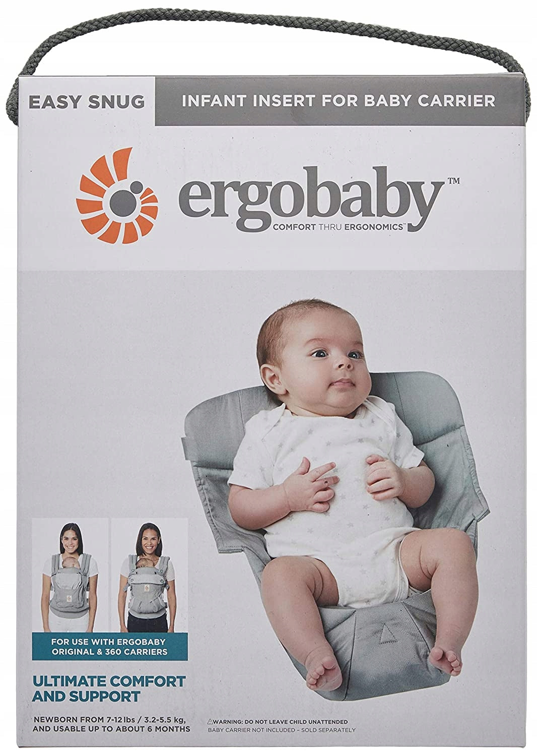 ERGOBABY Neugeborenen-Einsatz Easy Snug