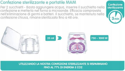MAM COMFORT Schnuller x2 3-12 Monate