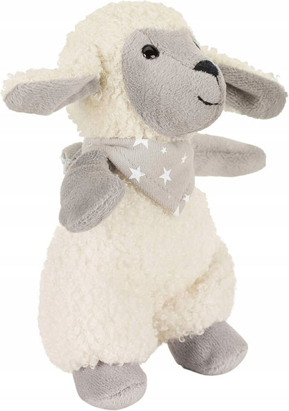 STERNTALER Schaf Stanley Schmusetuch mit Rassel 14 cm "N