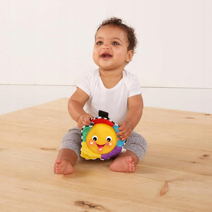 BABY EINSTEIN zabawka muzyczna ze światełkami GWIAZDA 19 cm, kolorowa zabawka dla niemowląt 3m+