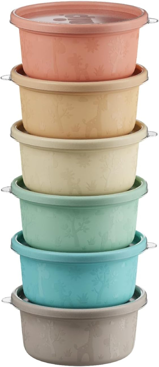 NIP Snackbox bakje met deksel 6 x 300ml