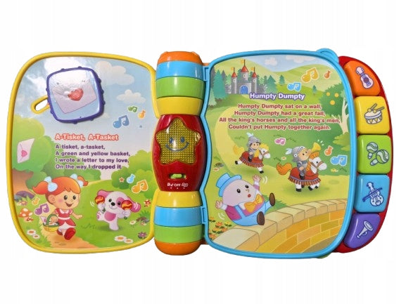 VTECH Rhymes Book elektronisches Lernbuch ENGLISCH