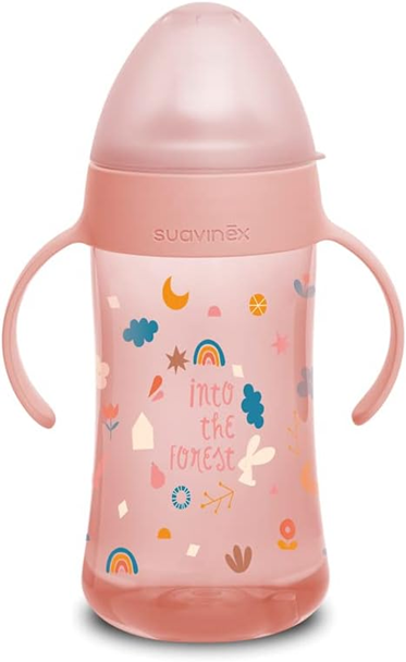 SUAVINEX Second láhev s měkkým náustkem 270 ml 4 m+