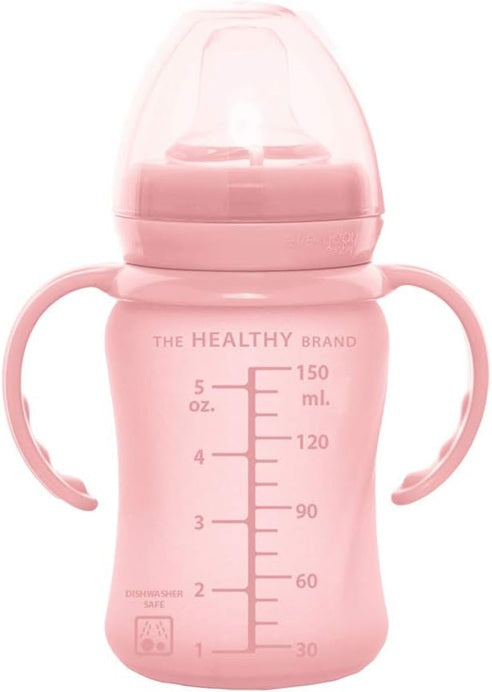 EVERYDAY BABY Sippy Cup Trinklernbecher Glas 150 ml 6m+