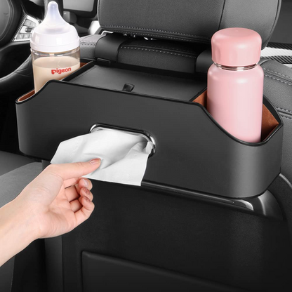 CARODI Multifunktionaler Auto-Organizer für Flaschen, Taschentücher und Zubehör