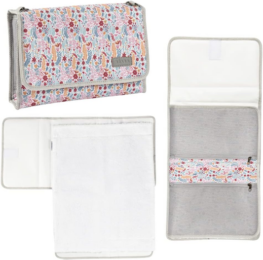 BEABA organizer for diapers and wipes + changing mat