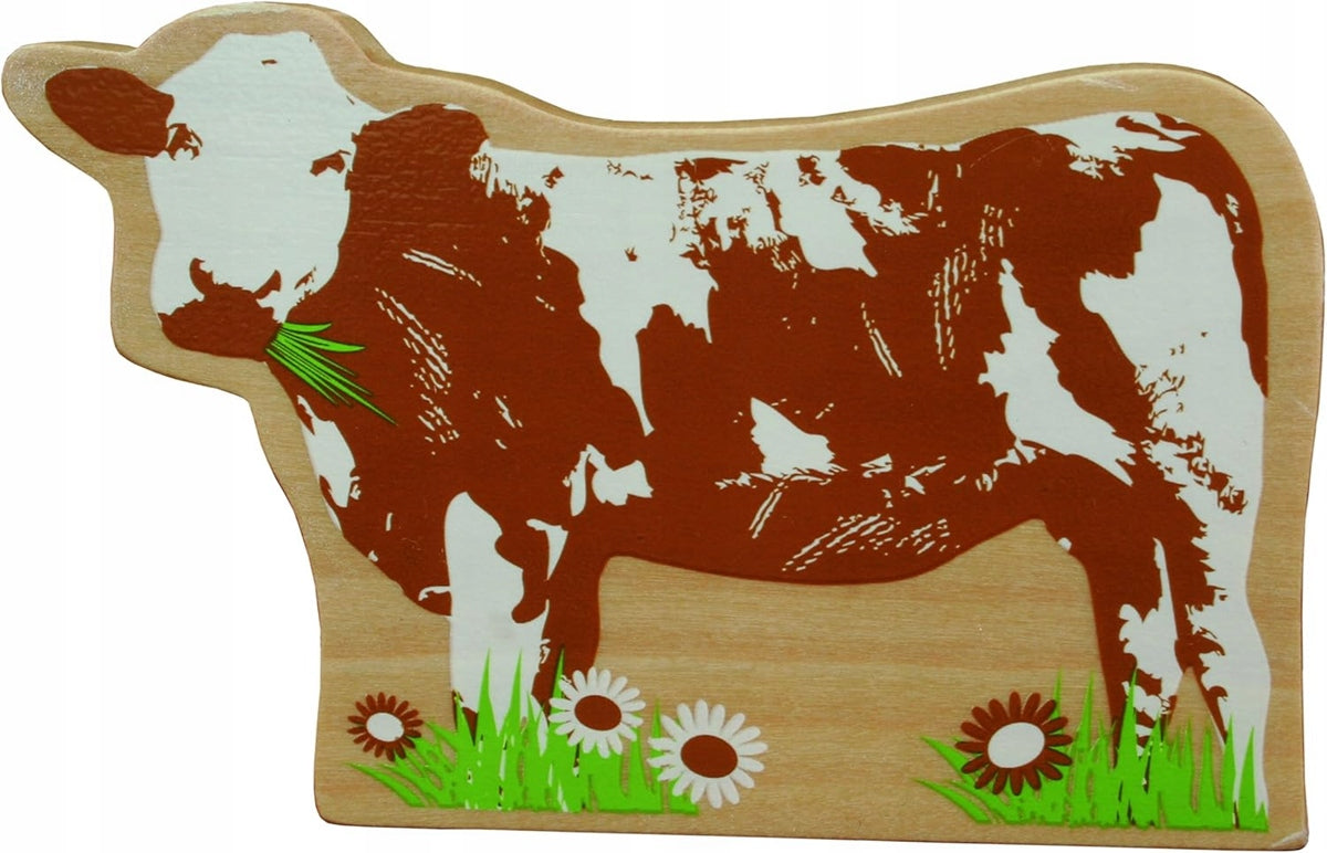 ROBA drewniana zagroda i 6 zwierząt FARMA 30,5 x 37 x 31,5 cm