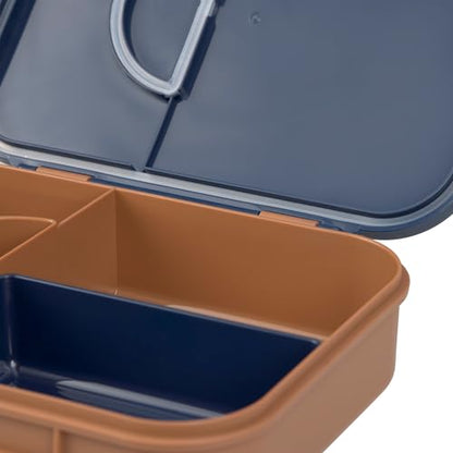 LÄSSIG Little Gang Smile Bento-Snackbox mit Fächern