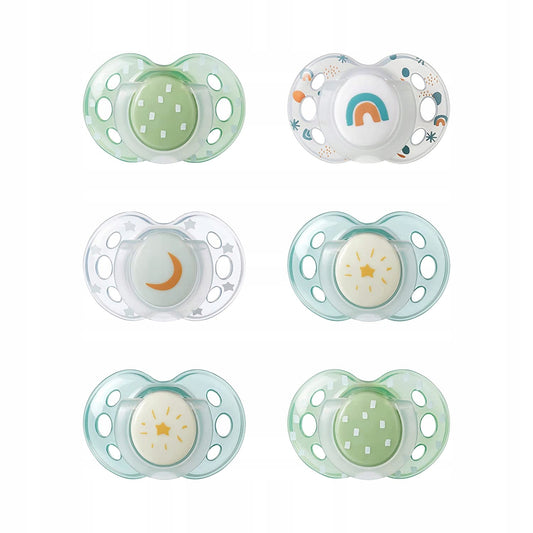 TOMMEE TIPPEE succhietti simmetrici x6 brillano 18-36