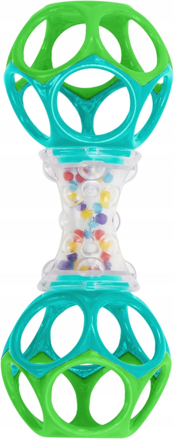 BRIGHT STARTS Oball Shaker gryzak chwytak z grzechotką 14,5 cm