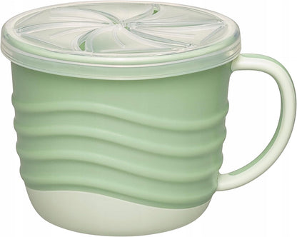NIP Snackbox Eat Green 2in1 Snackbehälter und Becher mit Deckel