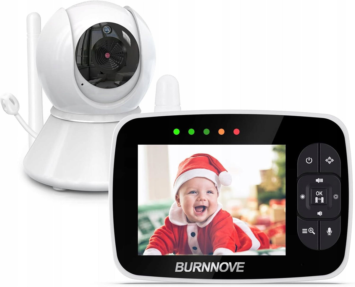 BURNNOVE SM35PTZ ferngesteuertes Babyphone 3,5"