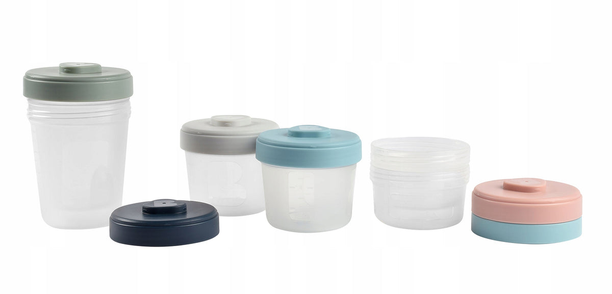 BEABA élelmiszertároló dobozok 2 x 90 ml 2 x 150 ml 2 x 250 ml