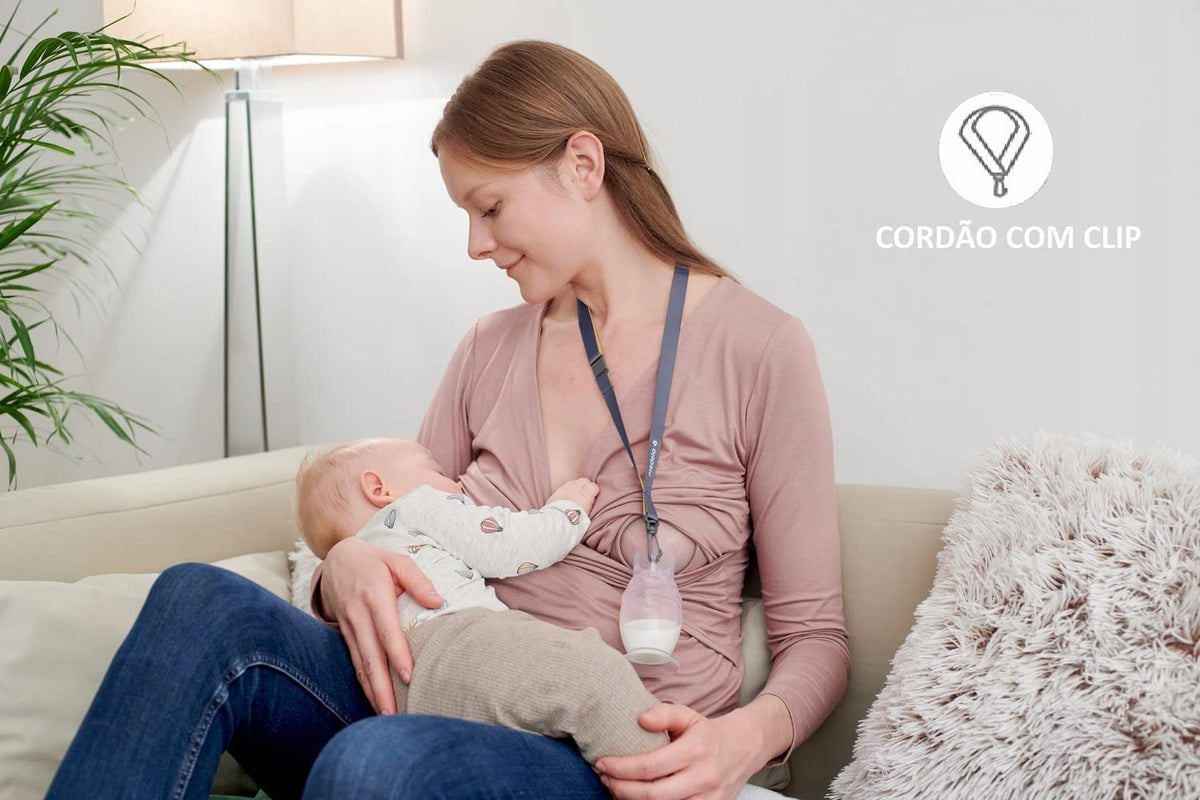 MEDELA kolektor silikonowy do zbierania pokarmu, wygodny silikonowy pojemnik na mleko matki z klipsem
