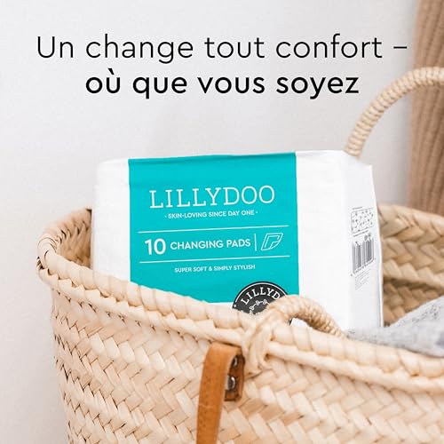Lillydoo Wickelunterlagen 60x60 cm x10 hypoallergen
