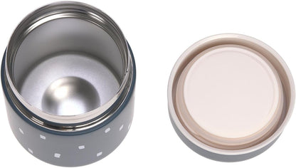 LÄSSIG Food Jar Happy Prints ESSENSTHERMOS aus Edelstahl 350 ml