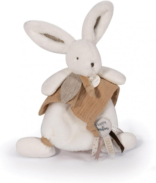 DOUDOU et COMPAGNIE Happy Wildcomforter cuddly toyage 0 +colour white and beigelength 25 cmmaterial