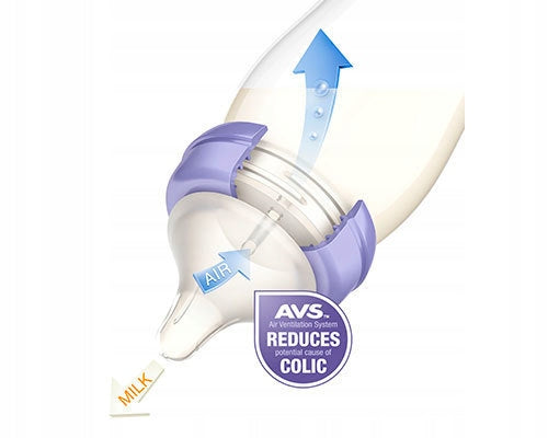 LANSINOH Flasche 160 ml x2 Sauger S 1 Monat+