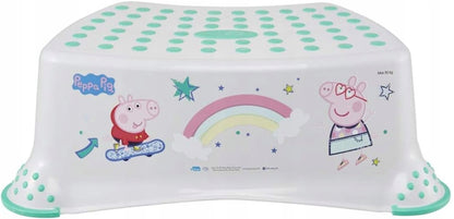 KEEEPER Tomek Peppa Anti-Rutsch-Trittschemel für Kinder 80 kg PEPPA WUTZ