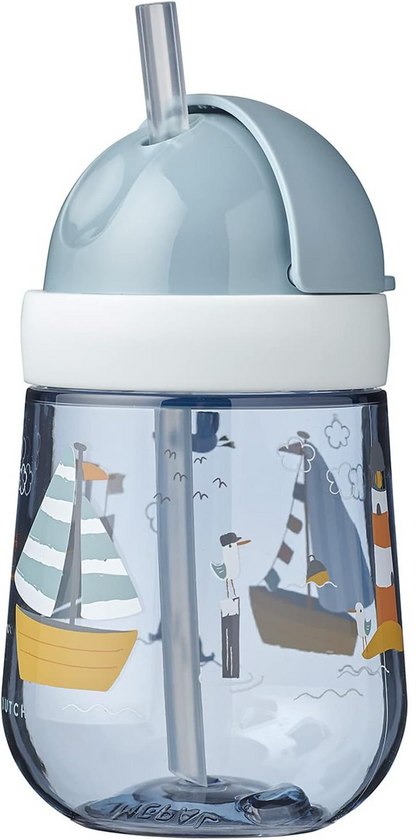 MEPAL Straw Cup Trinklernbecher mit Strohhalm ab 9 Monaten, 300 ml