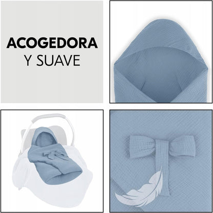 HAUCK SNUGGLE SO COSY Kinderwagenfußsack Kinderwagendecke 75x75