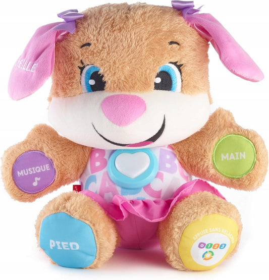 FISHER-PRICE FPP52 siostrzyczka szczeniaczka uczniaczka w wersji francuskiej