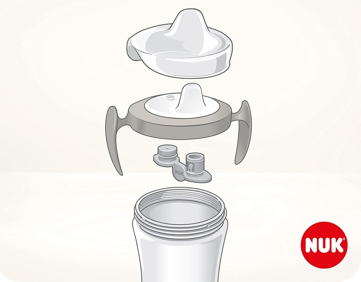 NUK Trainer Cup Auslaufsicherer Trinklernbecher Krake 6m+ 230ml
