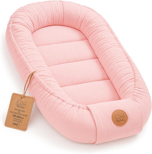 Musselin-Babykokon Babynest 90 x 50