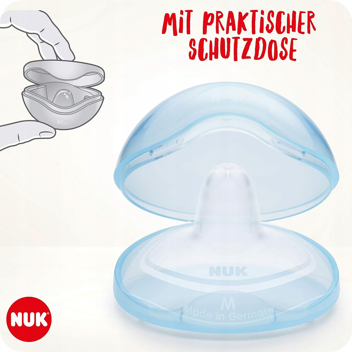 NUK Stillhütchen 20mm Gr. M x2