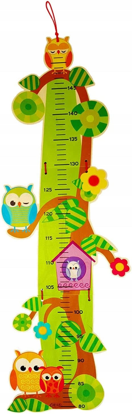 HESS dřevěný metr na výšku SOVY 80-150 cm