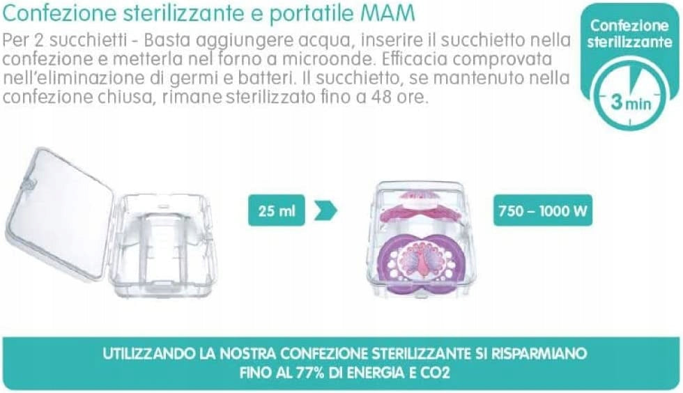 MAM COMFORT Schnuller x2 2-12 Monate