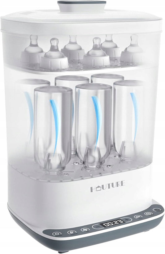 HAUTUREsteriliser, dryer, steamer + measuring cupage 0 +dominant colour whitemains supplypower 700 Wmaterial