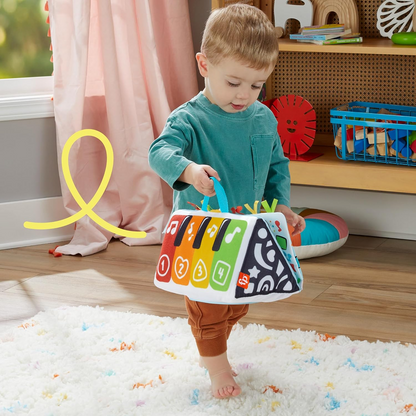 FISHER-PRICE Kick & Play Interaktives Bauchlage-Spielkissen
