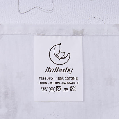 ITALBABY 3-teiliges Bettwäscheset 115X175 / 40X60 / 60X130