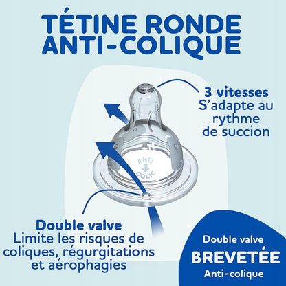 DODIE Anti-Kolik-Flasche 330 ml 6m+