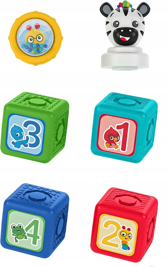 BABY EINSTEIN Connectables Add & Stack Magnetbausteine 6 Stück