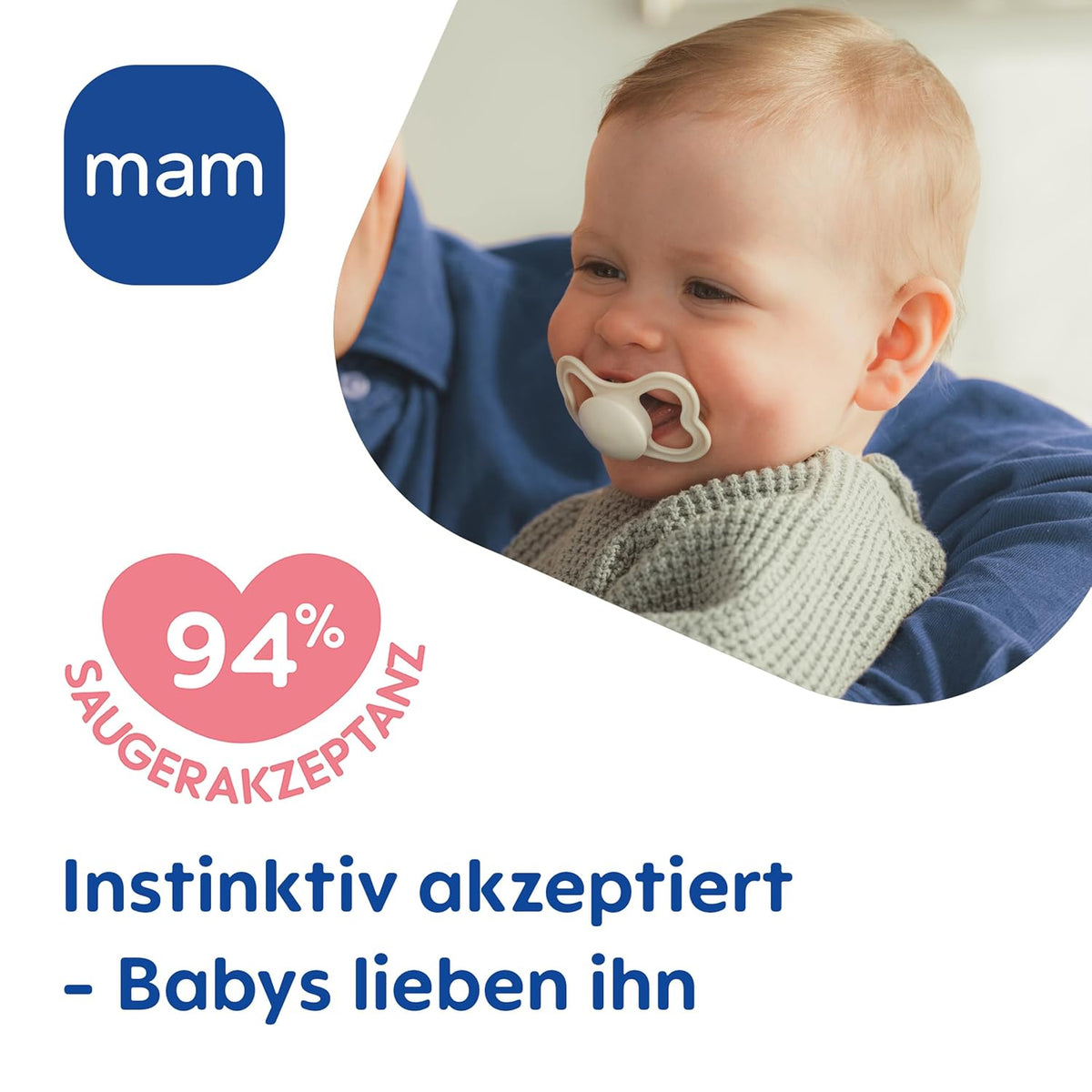 MAM Supreme smoczek uspokajający silikonowy x2 0-6m – nowy – zdjęcie 2
