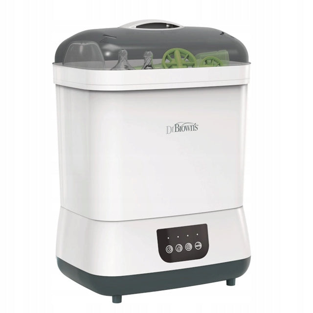 DR BROWN'S 2in1 Sterilisator und Trockner 6 Flaschen 55 Minuten + 2 Hepa-Filter